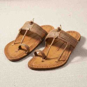 men’s kolhapuri chappal handcrafted leather paaytan