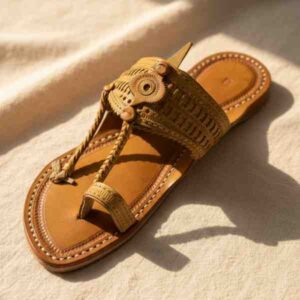 Men’s Kolhapuri Chappals – Handcrafted Paaytan from Kolhapur